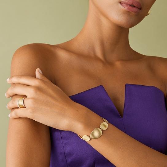 Marco Bicego | Lunaria Collection Yellow Gold Graduated Medium